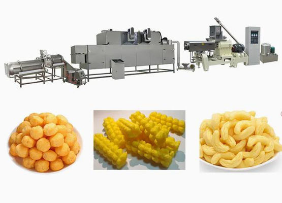 Máquina 250kg/H da transformação de produtos alimentares do petisco do milho dos cereais