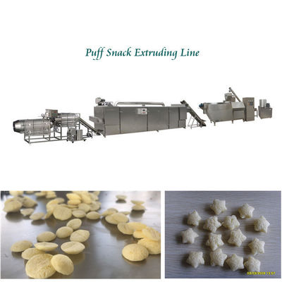 Máquina do petisco do sopro do milho dos cereais do PLC Chocos de Siemens com tela táctil