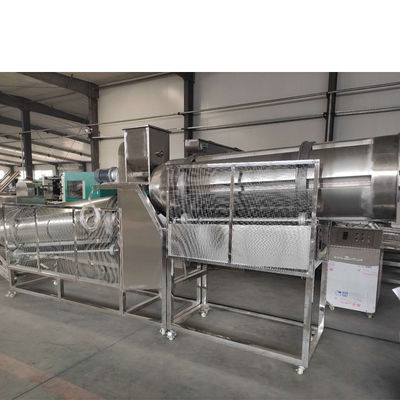 O dobro da máquina da extrusora do alimento de petisco do sopro do milho parafusa de aço inoxidável