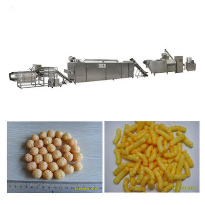 Linha de produção alimentar da extrusora do petisco do sopro do queijo SS304/milho/maquinaria