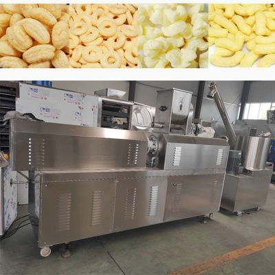 Extrusora de parafuso do gêmeo da máquina do fabricante do petisco do sopro da bola do queijo do milho da certificação do CE