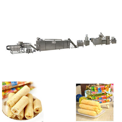 Linha de produção gêmea dos petiscos do milho do anel de cebola da máquina da extrusora do alimento do parafuso com o CE aprovado
