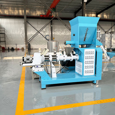 Linha de processamento de alimentos para animais de estimação profissional e acessível / máquina de fazer alimentos para cães