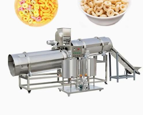 Linha de produção alimentar grande da máquina da extrusora do sopro dos petiscos do milho da capacidade
