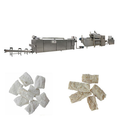 Máquina de aço inoxidável da extrusora do alimento do Histone da soja, linha gêmea da extrusora de parafuso