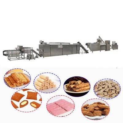Várias formas da máquina gêmea automática da extrusora do alimento do parafuso do alimento expulso