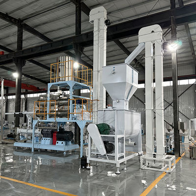 Máquina extrusora automática de alta eficiência para ração de peixes e alimentos para animais de estimação em aço inoxidável