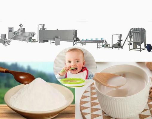 Linha de processamento do pó/máquina nutritivas fabricante do comida para bebê com padrão do CE