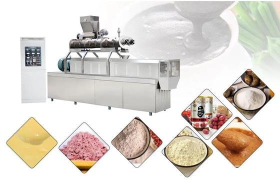 Máquina/comida para bebé nutritivos da extrusora do alimento da capacidade alta que faz a máquina