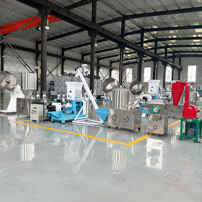 linha de produção do alimento para cães 150-200kg/hr/equipamento de processamento seco dos alimentos para animais de estimação