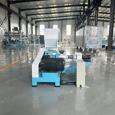 CE & ISO Máquina de extrusão de alimentos para peixes / Máquina de fabricação de alimentos para cães 80kw 120-150kg/hora