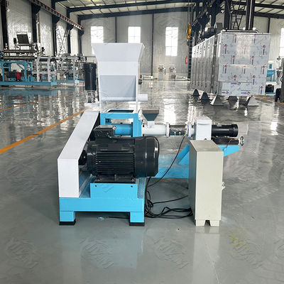 CE & ISO Máquina de extrusão de alimentos para peixes / Máquina de fabricação de alimentos para cães 80kw 120-150kg/hora