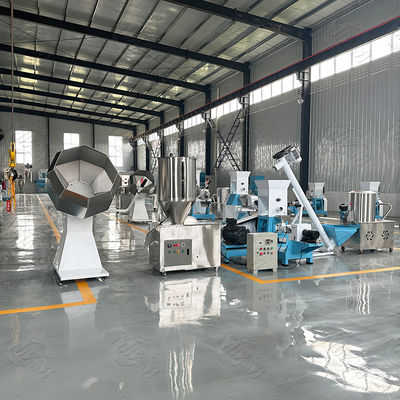 Máquina de processamento de ração animal seca em pellets de aço inoxidável 304 de 100-150Kg/H