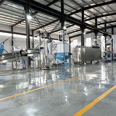 Extrusora de Alimentos para Animais de Estimação com Duplo Rosca 2 - 5 Toneladas Equipamento para Processamento de Ração para Cães