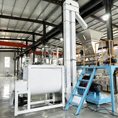 Equipamento de processamento seco do alimento para cães de duas toneladas/máquina expulsando de flutuação de alimento de peixes