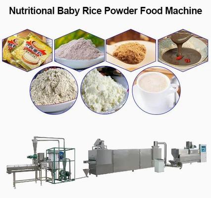 Máquina gêmea da extrusora do alimento do parafuso, linha de produção alterada do amido
