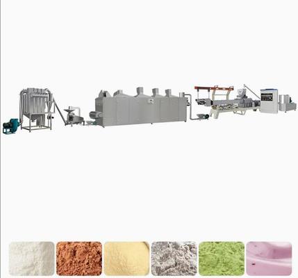 Máquina totalmente automático da extrusora do alimento do pó de bebê, máquina da extrusora do milho