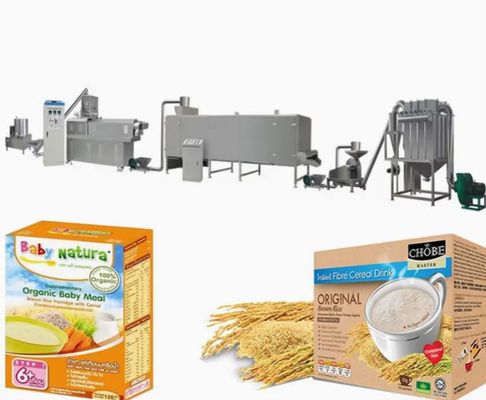 Leite do bebê da nutrição que faz a máquina