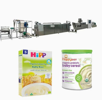 Farinha de arroz imediata do pó do comida para bebé que faz a máquina/linha de produção
