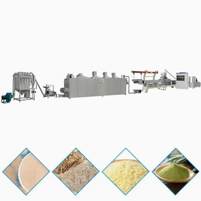 Expulsar pre - máquina gelatinizada da extrusora do alimento infantil para o pó da nutrição