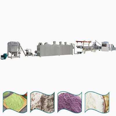 Máquina nutritiva da extrusora do alimento do pó do bebê, máquina dobro da extrusora de parafuso