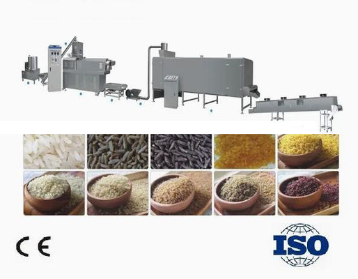 Máquina da extrusora do alimento/auto linha de produção nutritiva artificial completa do arroz