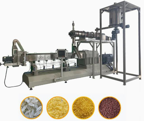Máquina da extrusora do alimento/auto linha de produção nutritiva artificial completa do arroz