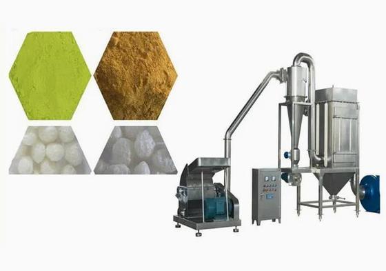 Material de aço inoxidável automático do rendimento alto com várias formas da linha expulsa da extrusão do parafuso do gêmeo do alimento