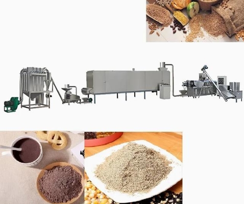 Máquina de aço inoxidável/equipamento da extrusão do alimento com a extrusora de parafuso dois