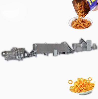 Máquina inglesa Continuou da extrusora do petisco da versão SUS304 automático