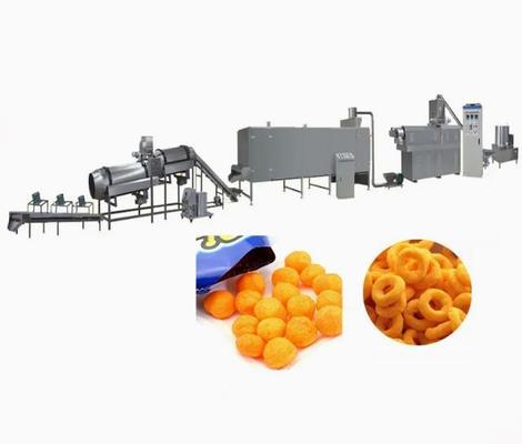 Linha de produção contínua e automática 3D da pelota do petisco com padrão do CE