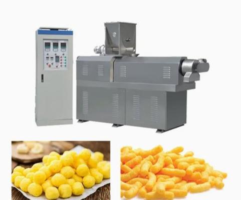As microplaquetas friáveis do petisco/parafuso/Shell/fritaram a máquina da extrusora do petisco das pelotas