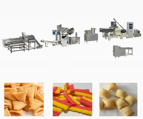 Máquina de aço inoxidável da extrusora do petisco dos cornetins da pelota 3D, extrusora de único parafuso