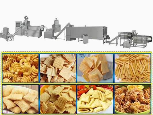 Microplaquetas de batata de aço inoxidável do CE que fazem a máquina 100KG/H-120KG/H