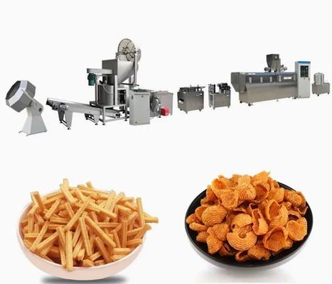 Extrusora de único parafuso para o macarrão da massa, expulsar da massa e a máquina do torrador