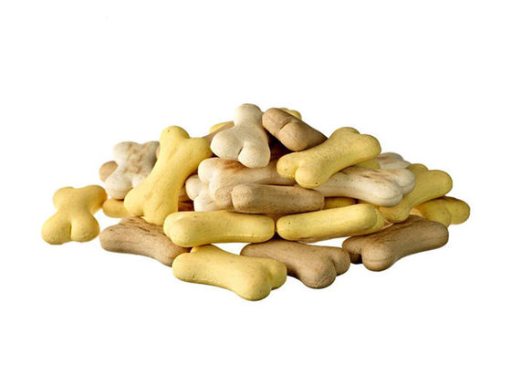 Máquina automática completa da fabricação de biscoitos do cão, linha de processamento de aço inoxidável dos alimentos para animais de estimação