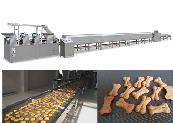Equipamento de fabricação crocante do alimento para cães dos cuidados dentários para fazer o biscoito do animal de estimação