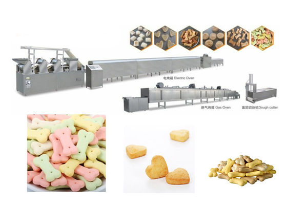 Máquina colorida de aço inoxidável da fabricação de biscoitos do cão do Dr. -280 com desempenho estável