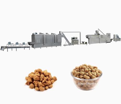 Máquina da extrusora da soja da garantia de 12 meses, equipamento de processamento do feijão de soja