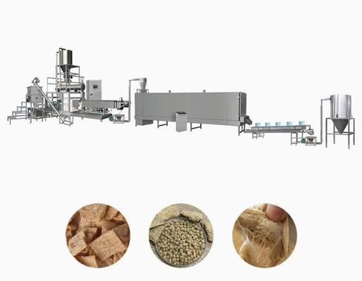 Máquina 120kg/h da extrusora da soja dos cereais de café da manhã, 500kg/h, 1ton/h