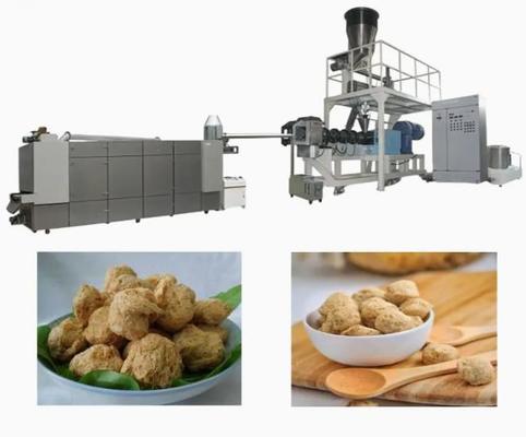 Máquina 120kg/h da extrusora da soja dos cereais de café da manhã, 500kg/h, 1ton/h
