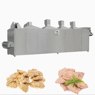 O feijão de soja textured a máquina da extrusora da soja da proteína, maquinaria dos flocos de milho