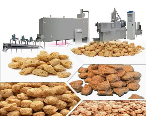 Linha de produção alimentar automática da máquina/proteína da extrusora da soja