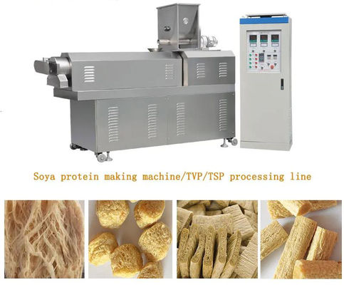 Linha de produção alimentar automática da máquina/proteína da extrusora da soja
