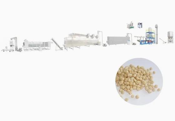 O isolado automático Textured a máquina vegetal da extrusora da soja para o alimento da proteína