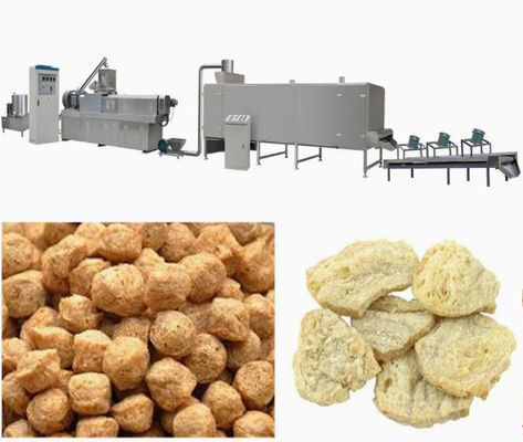 Máquinas suíças da extrusora dos pedaços da soja da tecnologia