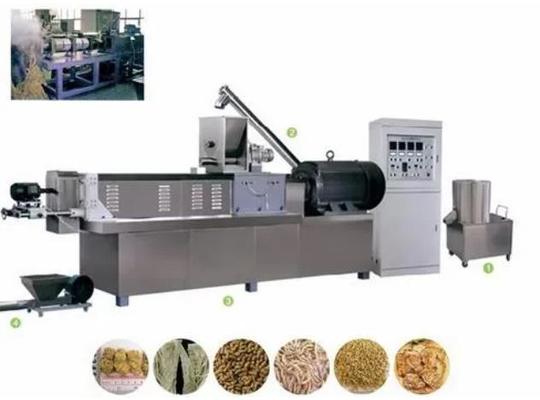 Extrusora de parafuso/máquina gêmeas extrusora da soja com uma garantia do ano