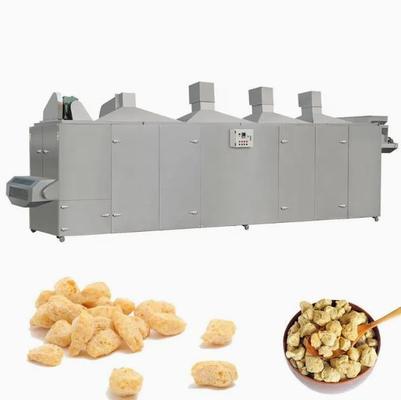 Linha Textured/da fibra vegetariano de petisco do alimento da extrusora de processo
