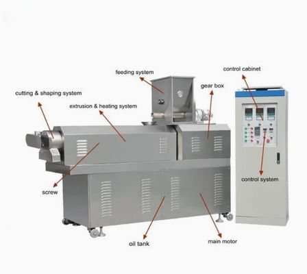 Linha de Processamento de Máquina Extrusora de Soja Texturizada Com 150kg Por Hora