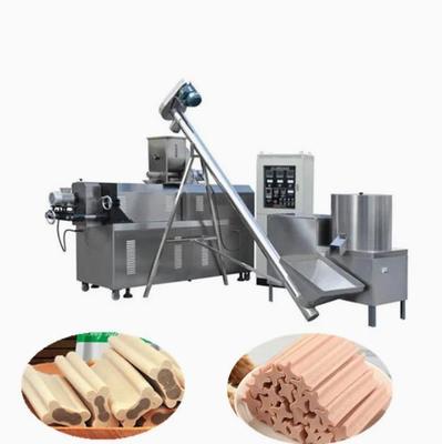 O vário cão da máquina do deleite do animal de estimação das formas mastiga a extrusora do equipamento da transformação de produtos alimentares do petisco